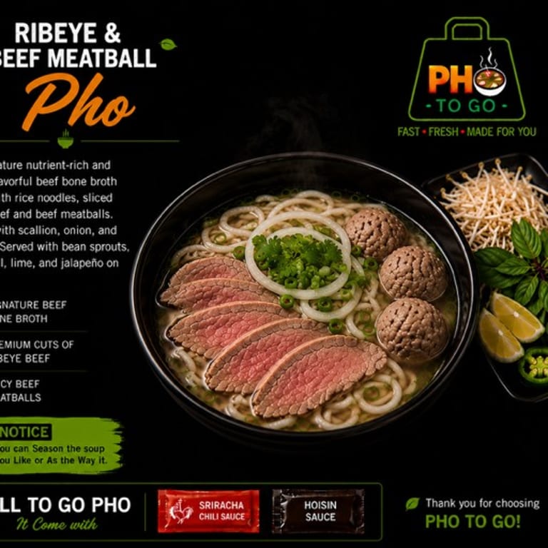 Savor Your Lunch with Pho