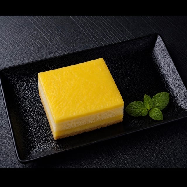 Square Lemon Cake.