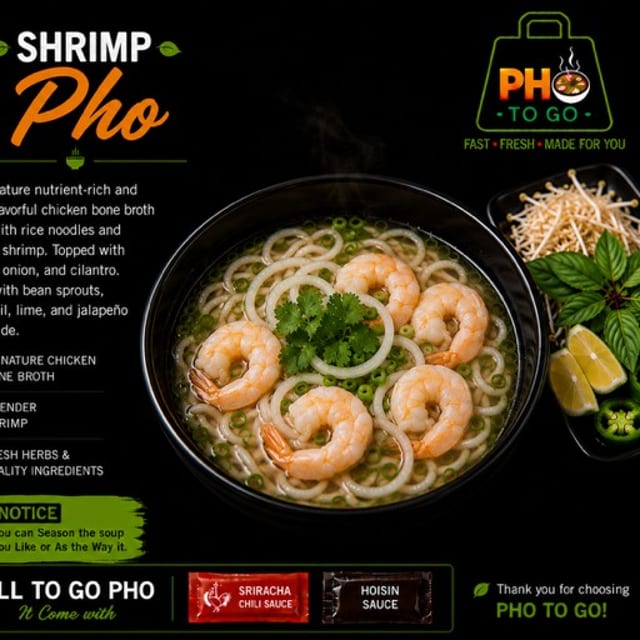 A21: Shrimp Pho.