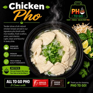 A20: Chicken Pho