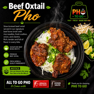 A19: Beef Oxtail Pho
