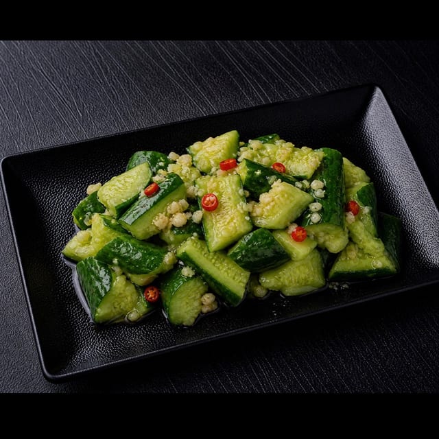 A6: K- Street Cucumber Salad (Vegetarian Friendly).