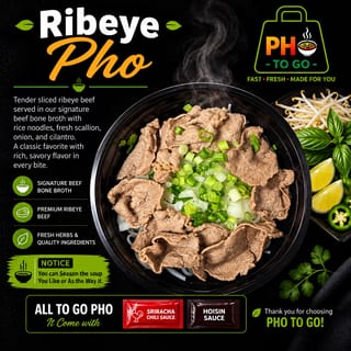 A17: Ribeye Pho